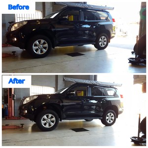 BJ Automotive & Air Conditioning Pic 3 - 2inch bilstein lift before and after