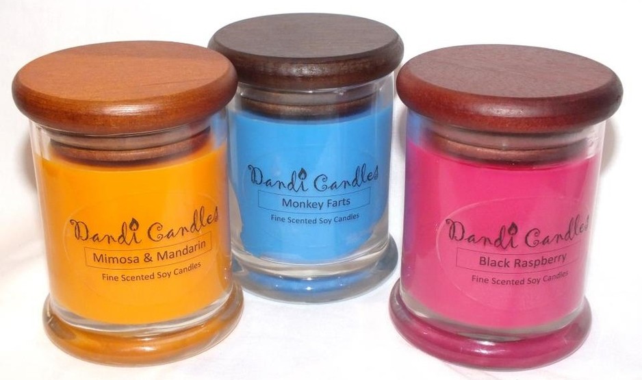 Dandi Candles Pic 1 - Fine Scented Soy Candles