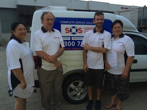 SOS | Services On Site Pic 5 - Part of our happy Police Checked Team