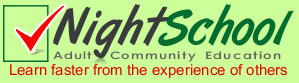 NightSchool Pic 1 - A logo that is becoming increasingly noticed on the Gold Coast