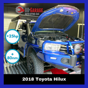 BB Garage Pic 5 - Great dyno tuning results for this Hilux