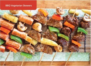 Great Gourmet Vegetarian Food Made Easy Pic 4 - Vegetarian BBQ