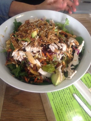 Mint Asian Salad Bar Pic 2 - Crunchy noodle salad