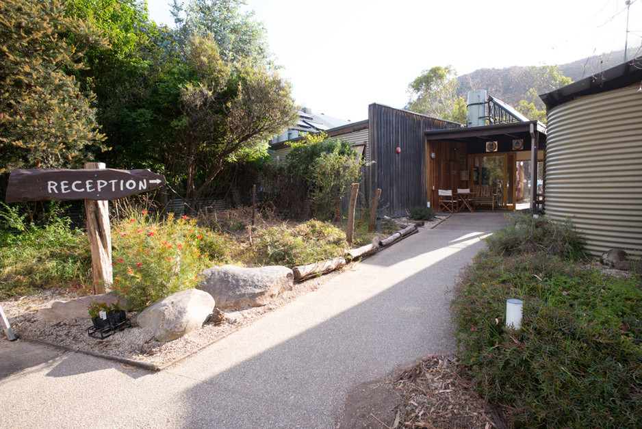 Grampians YHA Eco Hostel Pic 1 - Grampians Eco YHA Entrance