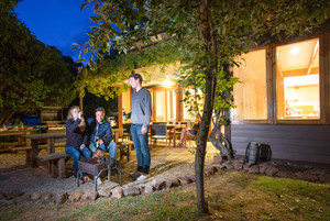 Grampians YHA Eco Hostel Pic 2 - Grampians Eco YHA BBQ Area