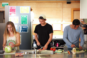 Grampians YHA Eco Hostel Pic 4 - Grampians Eco YHA Kitchen