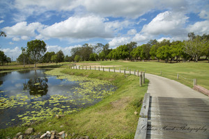 Mackay Golf Club Pic 2 - Approach to 1st green