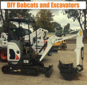 DiY Bobcats and Excavators Pic 2 - Excavator Hire