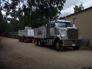 Boss Excavations Pic 5 - Truck Trailer