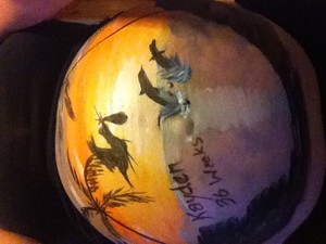 DMC Occasions Pic 2 - Pregnant Belly Paintings 100