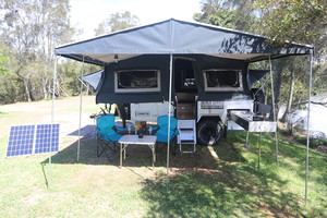 Bush Palace Caravan and Camper Hire Pic 4 - Bush Palace Caravan and Camper Hireyou dont have to do it tough in the bush