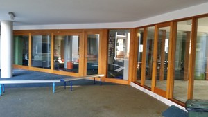 DNA Carpentry NSW Pic 4 - We are residential and commercial builders This is new door panelling for a local school