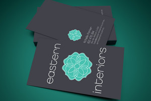 Scott Minnis Design Studio Pic 4 - Eastern Interiors Logo Business Cards