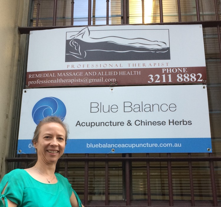 Blue Balance Acupuncture Pic 1 - New sign is up Welcome to my Brisbane City Clinic