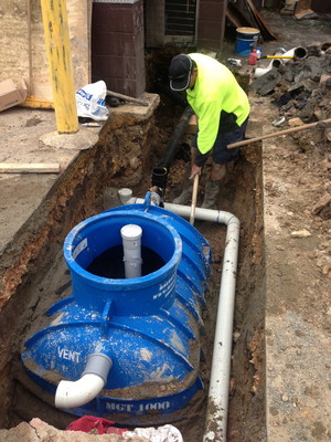 ADEPT Plumbing and Gas.. Pic 3 - Commercial grease trap replacement Kingston