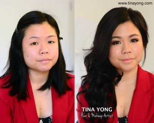 Tina Yong Pic 5 - Makeover for Devina