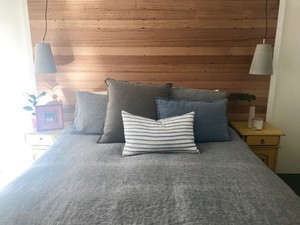 Take Two Interior Design and Decoration Pic 4 - Timber detail in Master Bedroom