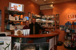 AIsis Beauty & Day Spa Pic 3 - Reception at Isis Beauty Salon Warwick