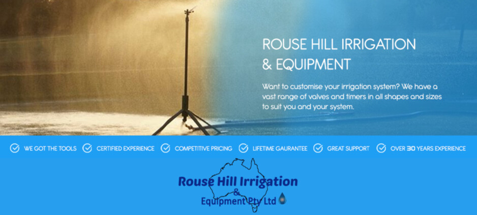 Rouse Hill Irrigation Equipment - Irrigation Supplies in Sydney Pic 1