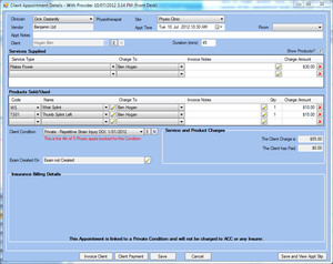 Patient Management Software Australia Pic 3 - Appointment Details