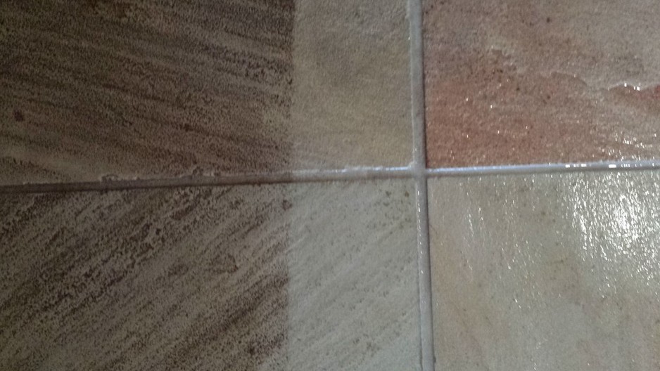 Summerhill Cleaning Services Pic 1 - Before and After Tile Grout Cleaning