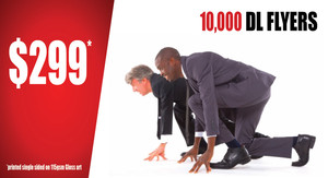 News & Print Pic 2 - Give your business a head start with our EOY Sale 10000 DL Flyers for just 299