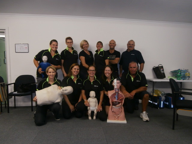 Wollongong First Aid Pic 1 - some of our dedicated trainers support staff