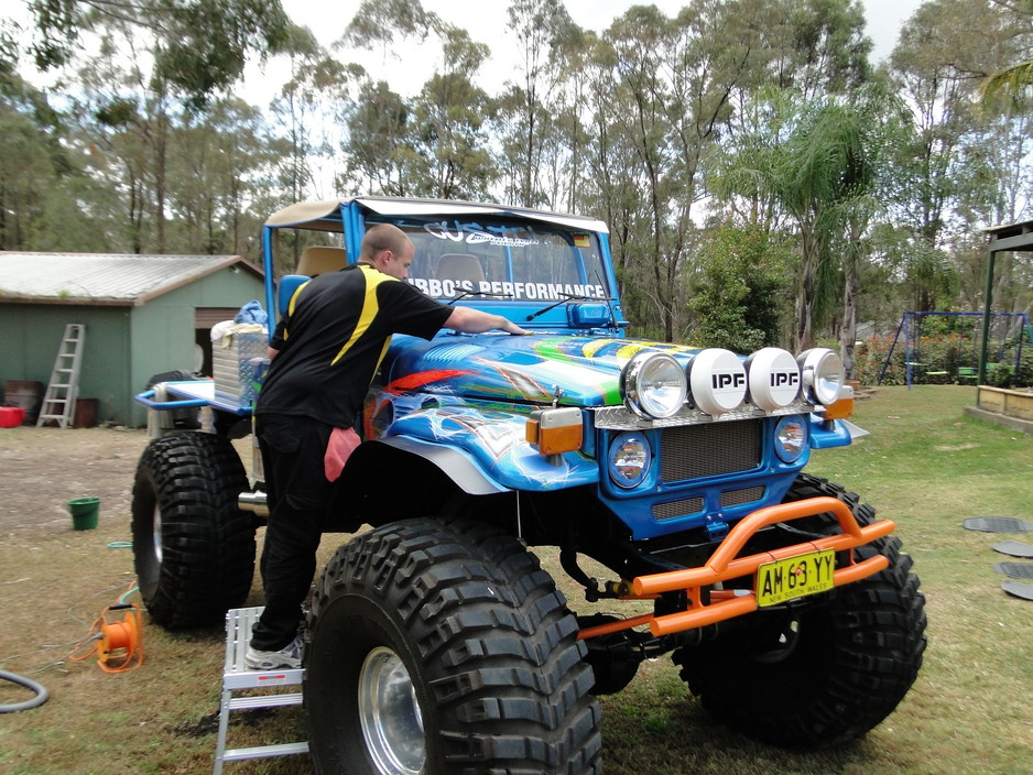 Car Care Penrith Pic 1 - Chris working his magic