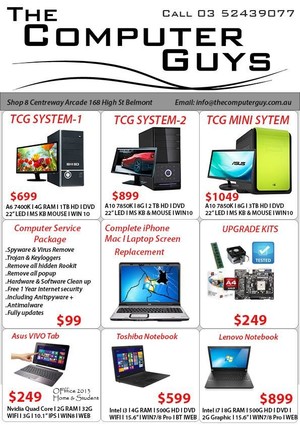 The Computer Guys Pic 2 - October Specials