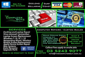 The Computer Guys Pic 4 - Current Flyer