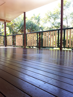 Paul's Home Maintenance Pic 3 - Freshly rejuvenated decking