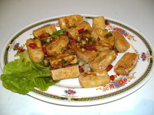 Duy Lianh Vegetarian Restaurant Pic 2 - SaltPepper Crispy Tofu