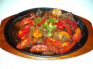 Duy Lianh Vegetarian Restaurant Pic 3 - Sizzling Soy Chicken