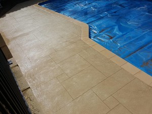 McNeill Concrete Pic 5 - Liquid Limestone Pool Surround