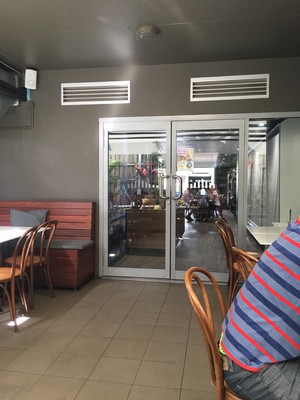 Storey Bridge Deli & Cafe Pic 4 - Back courtyard