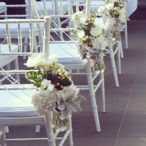 Complete Function Hire Pic 3 - White Tiffany chair