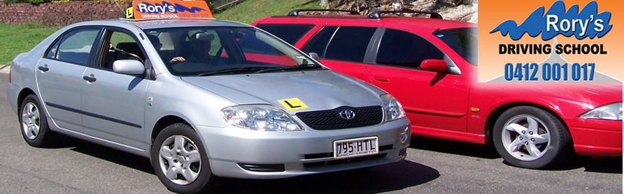 Rory's Driving School Pic 1 - Rorys Gold Coast Driving School