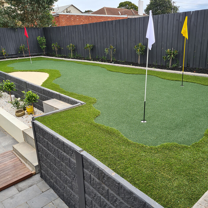 Regal Landscaping Pic 1 - Putting green artificial grass