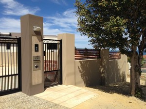 Roberts Bricks Pic 2 - Front wall to luxury home in Sorrento