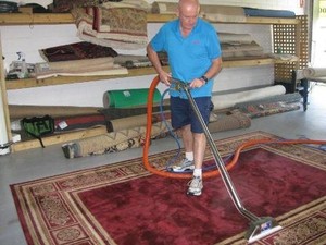 Devine Complete Rug Care Pic 2 - final steam clean