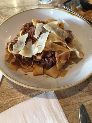 Hillside Hotel Pic 3 - Lamb Fettuccini