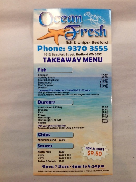 Ocean Fresh Fish & Chip Bedford Pic 1