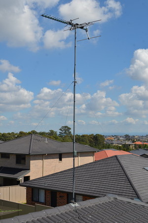 Norwest Antennas Pty Ltd Pic 5 - 15 Feet Guy wired mast with High Gain Antenna