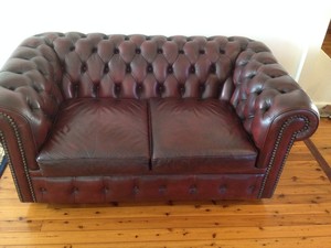 Impact Leather Care Pic 2 - Chesterfield restoration