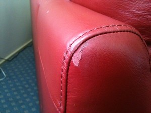 Impact Leather Care Pic 5 - Scuffs and cuts can be repaired