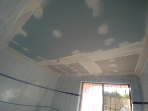 Leon Drywall Solutions Pic 3 - Bathroom Ceiling Replacement