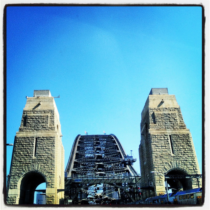 Sydney Architecture Walk Pic 1 - Riding this old girl today Shes like an old wine