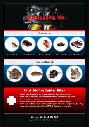 Stop Bugging Me Pest Control Pic 4 - Stop Bugging Me Pest Control Spider Chart 22