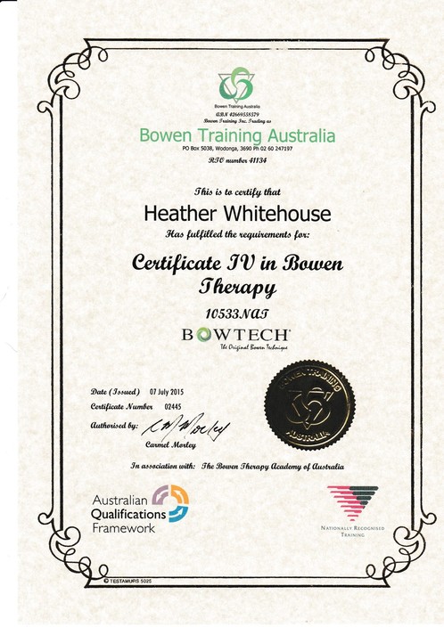 Capital Bowen Therapy Pic 1 - Qualified Bowen Therapist