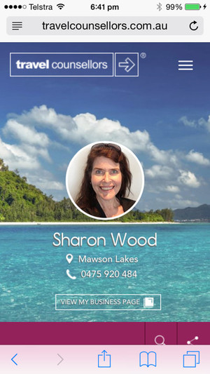 Travel Counsellors - Sharon Wood Pic 3 - CORPORATE Specialist